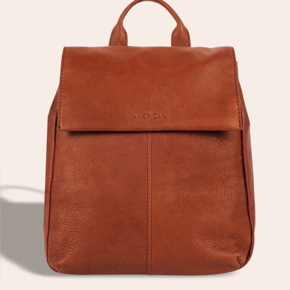 American Leather Brown Liberty Backpack